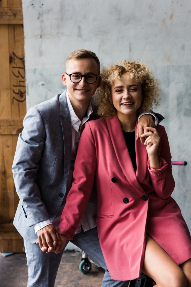 sesja zakochanych z hulajnogami