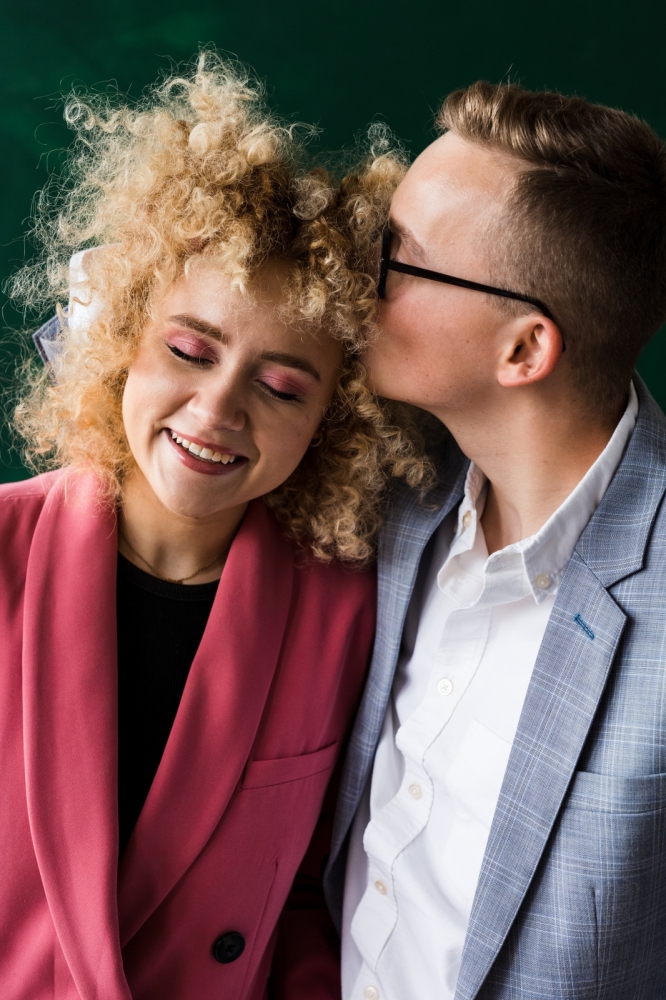 sesja zakochanych z hulajnogami