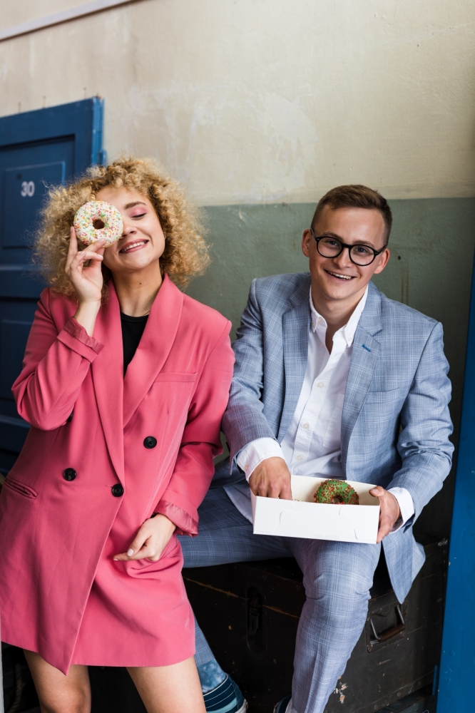 sesja zakochanych z hulajnogami