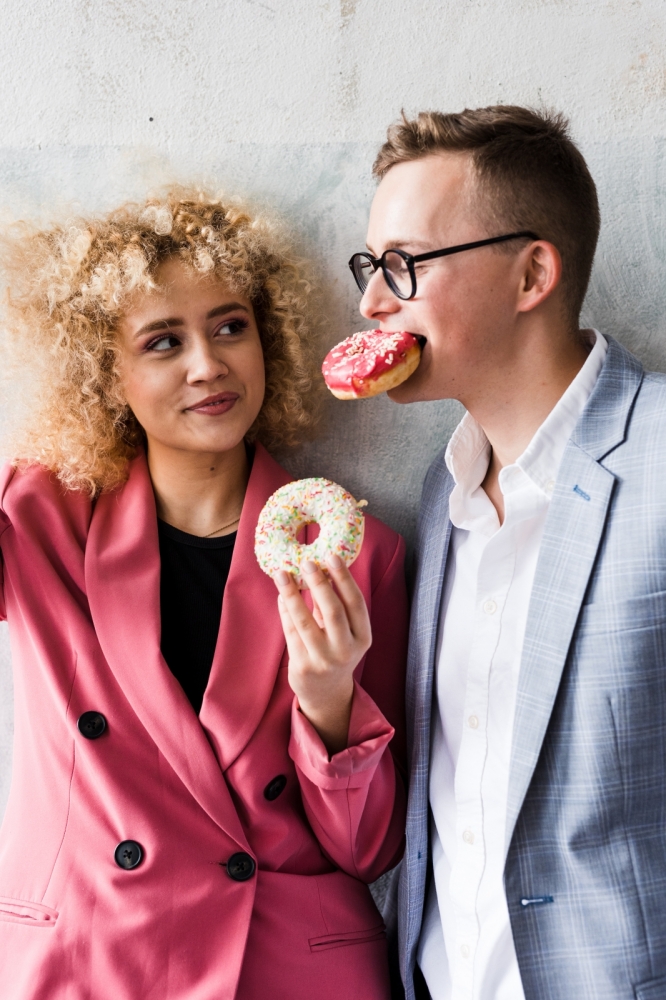 sesja zakochanych z hulajnogami