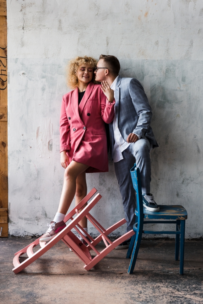 sesja zakochanych z hulajnogami